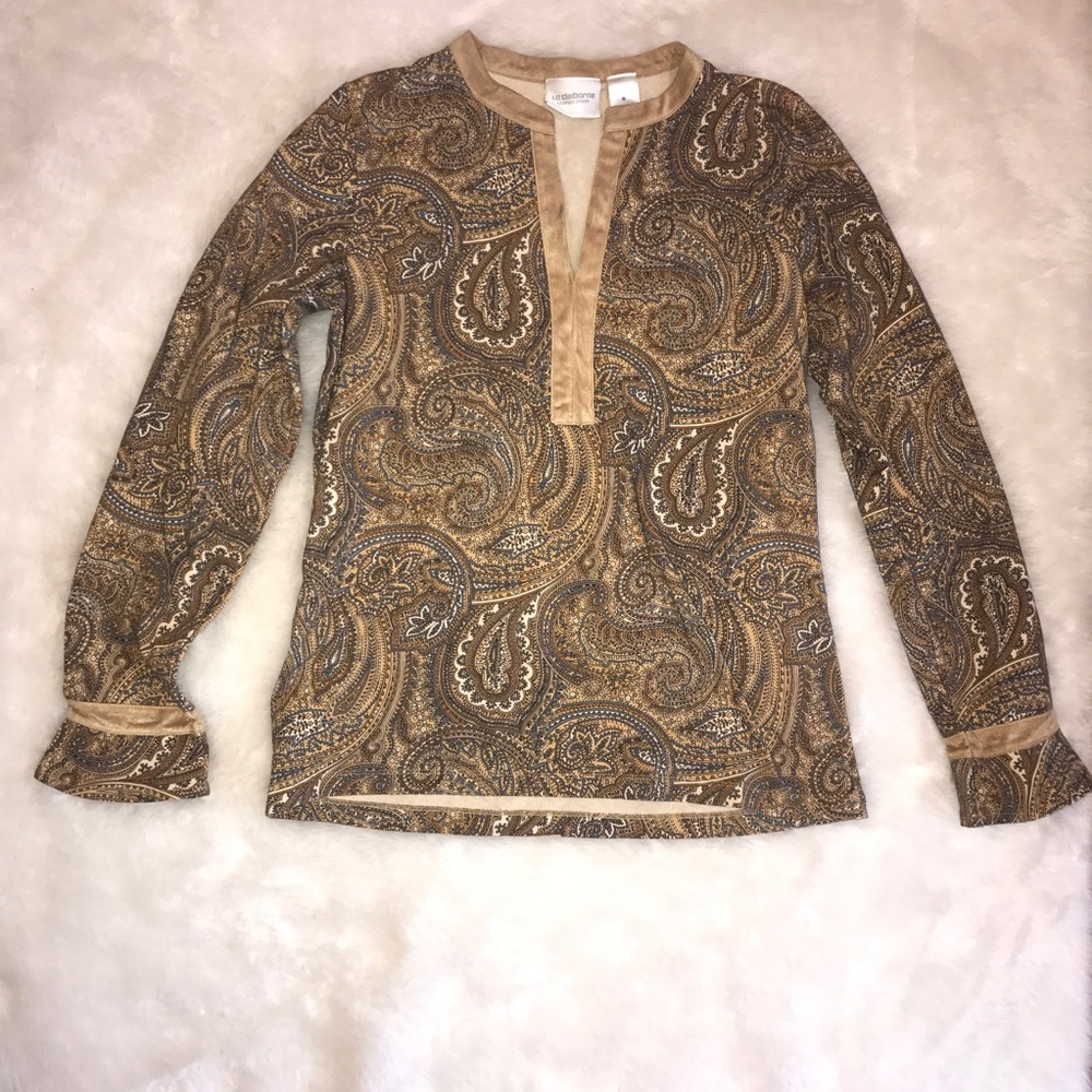 Liz Claiborne size medium long sleeve top